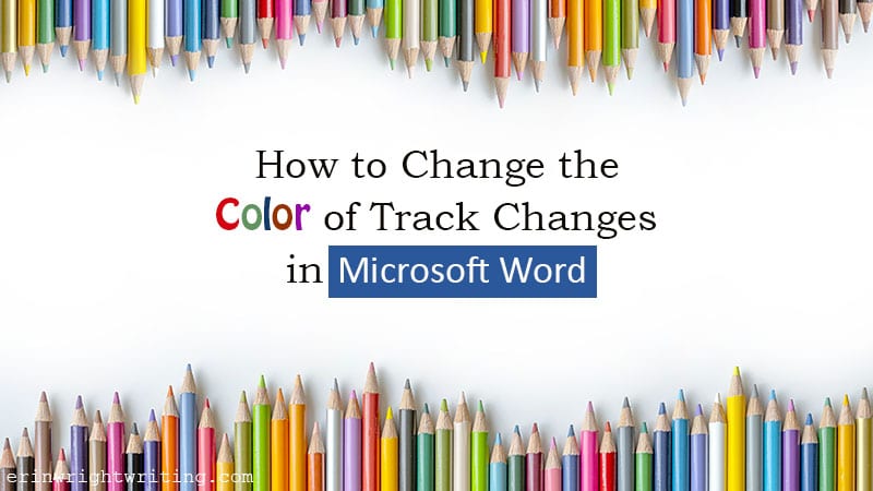 track changes in word for mac different colors